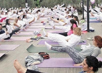 Kazdağları’nda yoga festivali